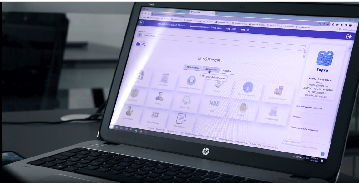 Software Sector Salud en Modalidad SaaS | Sistemas CitiSalud 